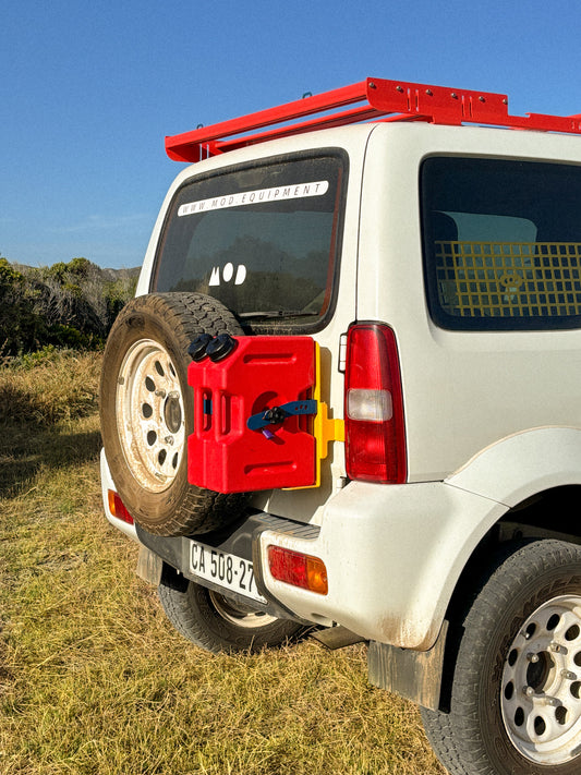 Rear Door Mount Fuel Holder for Jimny 3