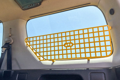 Suzuki Jimny3 Rear Window Molle Panel installed