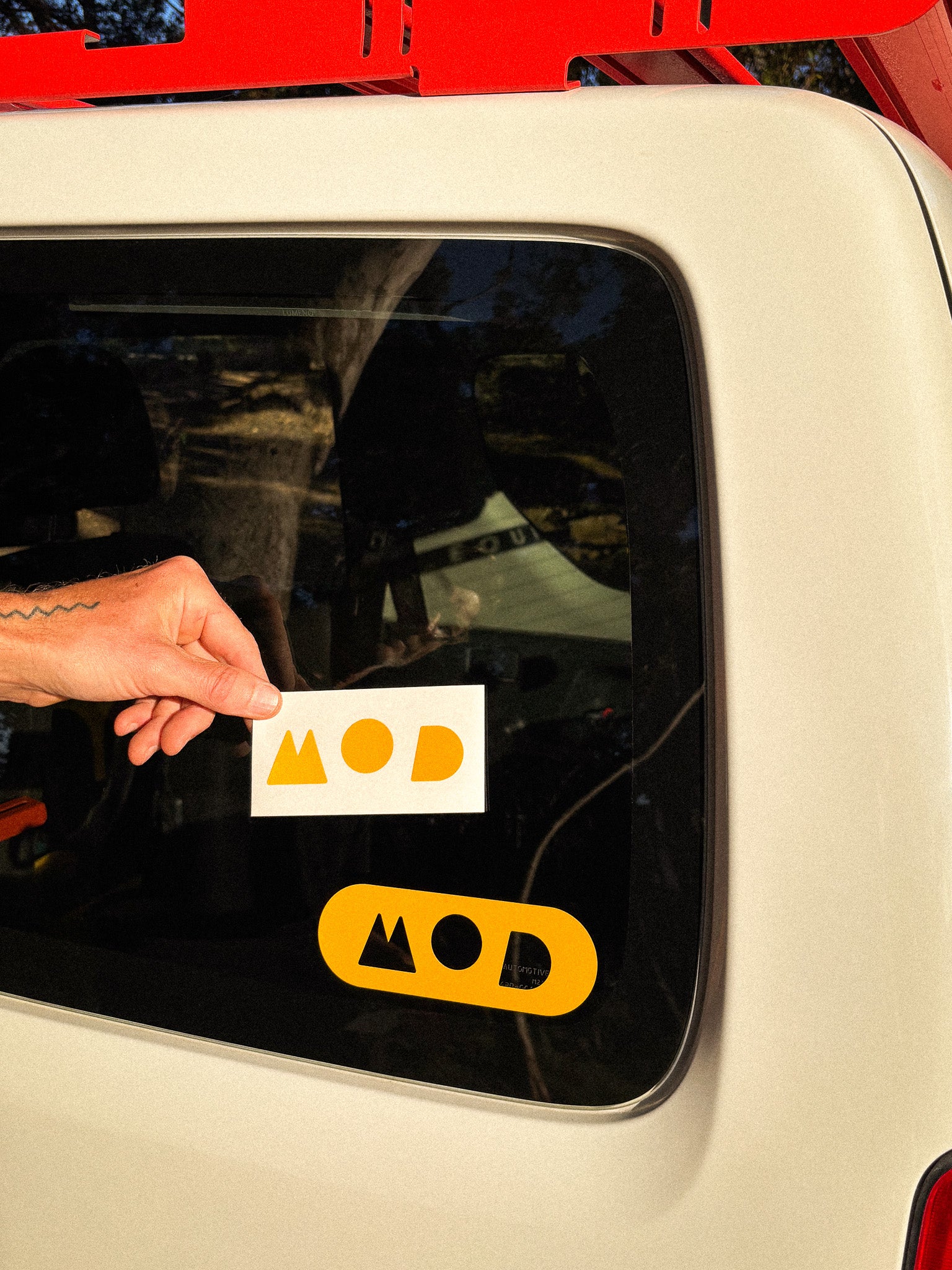 MOD reflective stickers