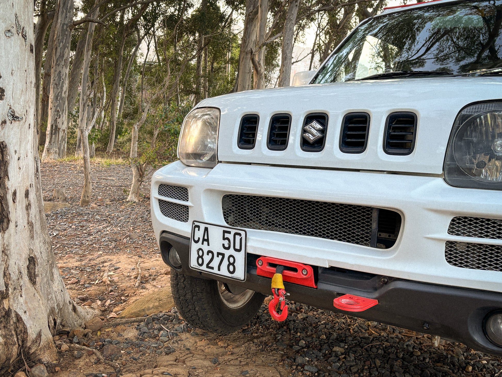 Winch Mount plate in Jimny 3.1 (1998-2012) 